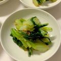 CHISA☆ごはん♪'s cooksnap of when they made 和風にも洋風にも☆小松菜マスタード和え.