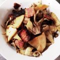 ほもさぴくろまによん's cooksnap of when they made タケノコ、ベーコン舞茸の和風ペペロン炒め.