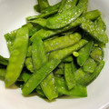 ニャンコおねえちゃん's cooksnap of when they made 絹さやの塩炒め.