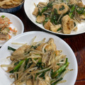 ルぴあ's cooksnap of when they made レバニラ風♪ ささみのニラもやし炒め.