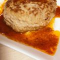 ワカヨウ's cooksnap of when they made 簡単☆玉ねぎ無しの肉ニクしいハンバーグ.