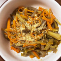 クック84H7F8☆'s cooksnap of when they made 最上のきんぴらごぼう.