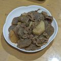 ラリー＆サラ's cooksnap of when they made 10分で！牛肉とこんにゃくの味噌煮込み.