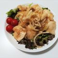 夢☆里's cooksnap of when they made レモンと新玉葱の水晶鶏.