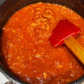 momomakip's cooksnap of when they made ☆トマトとにんにくとツナのソース☆.