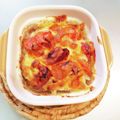 えつおくん's cooksnap of when they made 激うま簡単トマトと豆腐と挽肉のチーズ焼き.