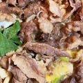 cookpad1年生's cooksnap of when they made ランチ◎簡単♪牛こまと葱☆すき焼き風牛丼.