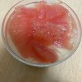 ☆こりら☆'s cooksnap of when they made ピンクグレープフルーツのレアチーズケーキ.