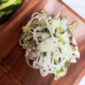 ☆あさ's cooksnap of when they made キュウリとささ身と春雨マスタードサラダ.