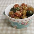 umemodoki's cooksnap of when they made 玉こんにゃくの甘辛炒め.