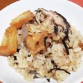 いとしのせん's cooksnap of when they made 簡単！お惣菜の焼鳥で炊き込みご飯.