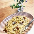 おりぼぶ's cooksnap of when they made ドライトマトとサーディンの全粒粉パスタ.