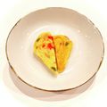 悠LOVE航's cooksnap of when they made お弁当に♫ハートの卵焼き.