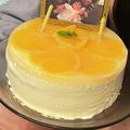 haruru_777's cooksnap of when they made オレンジムースのケーキ.
