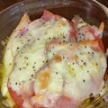 コバミツ's cooksnap of when they made トマトとベーコンのたっぷりチーズ焼き.