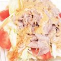 ピンクローズ☆'s cooksnap of when they made チョ→簡単♪肉サラダ（≧э≦）.