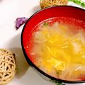 柚子♡⸝⸝⸝'s cooksnap of when they made ふんわり卵の中華スープ♡.