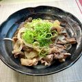 FGO☆'s cooksnap of when they made 簡単・牛バラ肉と玉ねぎの甘辛炒め.