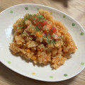 まいめろんS2's cooksnap of when they made 炊飯器で！まるごとトマトのチキンピラフ.