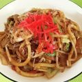 きゃんでぃ×2's cooksnap of when they made これはうまい❤❤焼きうどん.
