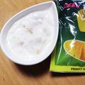 みなあゆママ's cooksnap of when they made おかえりマンゴー☆ヨーグルトでデザート.