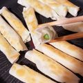 ふぁんころ's cooksnap of when they made 餃子の皮が余ったら②　♪枝豆スティック♪.