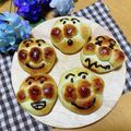 chicch1's cooksnap of when they made アンパンマンパン♡成形のコツ.