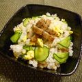 ノチアチ's cooksnap of when they made ４人で１匹☆うなぎの混ぜ寿司.