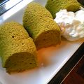パンダコパンダママダ's cooksnap of when they made 豆乳と抹茶のふわふわシフォンケーキ.