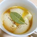 ももゆみ1230's cooksnap of when they made 電子レンジで簡単！新玉ねぎの丸ごとスープ.