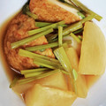 k_a_sa0802's cooksnap of when they made 簡単＊カブと油揚げとちくわの煮物.