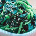 Aloha☆★'s cooksnap of when they made 【副菜】ほうれん草の簡単ナムル.