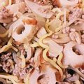 Ｍぱん's cooksnap of when they made 超簡単！さっぱり塩ダレ イカ焼きそば！.
