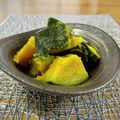 きっかママ's cooksnap of when they made マーガリンだけ～かぼちゃの煮もの.
