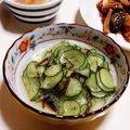 チコリママ's cooksnap of when they made 酸っぱいもずく酢に☆もずくのキュウリ和え.