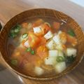 MapiSapi's cooksnap of when they made 簡単5分☆　長芋とトマトのコロコロスープ.