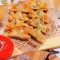 Naomile☆'s cooksnap of when they made 簡単春巻き☆兜で子供の日バージョン☆.
