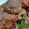 あゆたっくん's cooksnap of when they made 肉だんご(つくね)＆厚揚げの炒めもの♡.