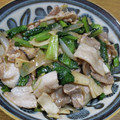 や～たん食堂's cooksnap of when they made 10分！エレンギ小松菜ウスターソース炒め.