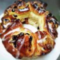 chiibubu's cooksnap of when they made HB★りんごロールパンdeアップルリング.