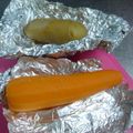 Nekozame's cooksnap of when they made ☆炊飯器におまかせ～茹で（蒸し）野菜☆.