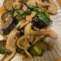 まん！'s cooksnap of when they made 豚バラとナスとニラの春雨炒め.