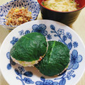 ÿuuka☆212's cooksnap of when they made 小松菜としらす❀混ぜご飯.