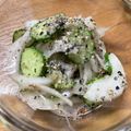 結叶凛's cooksnap of when they made 新玉ねぎときゅうりのサラダ.
