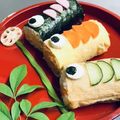 ♡マッキークッキング's cooksnap of when they made こいのぼり・簡単カワイイ太巻き.