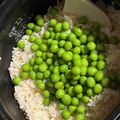 電脳ヒメカ⚡️🧠⚡️💙's cooksnap of when they made 簡単！鮮やかシワなし☆グリンピースごはん.