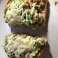 kuishinboUSA's cooksnap of when they made 簡単リメイクでウマ〜♡鶏そぼろトースト.