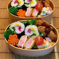 ♡Fuwari♡'s cooksnap of when they made 今日のお弁当3覚書　お漬物で海苔巻風.