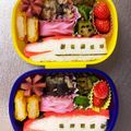 Chaaa_room's cooksnap of when they made #新幹線#こまち#キャラ弁.