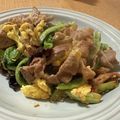 マルスまま's cooksnap of when they made ロメインレタスと豚肉、ナッツの卵炒め.